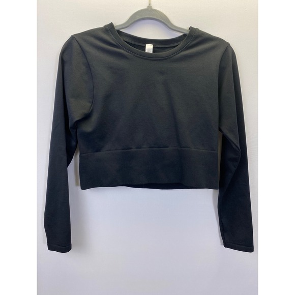 Aerie Offline Tops - Offline by Aerie Cropped Sweatshirt Women L Clean Girl Athleisure Minimal